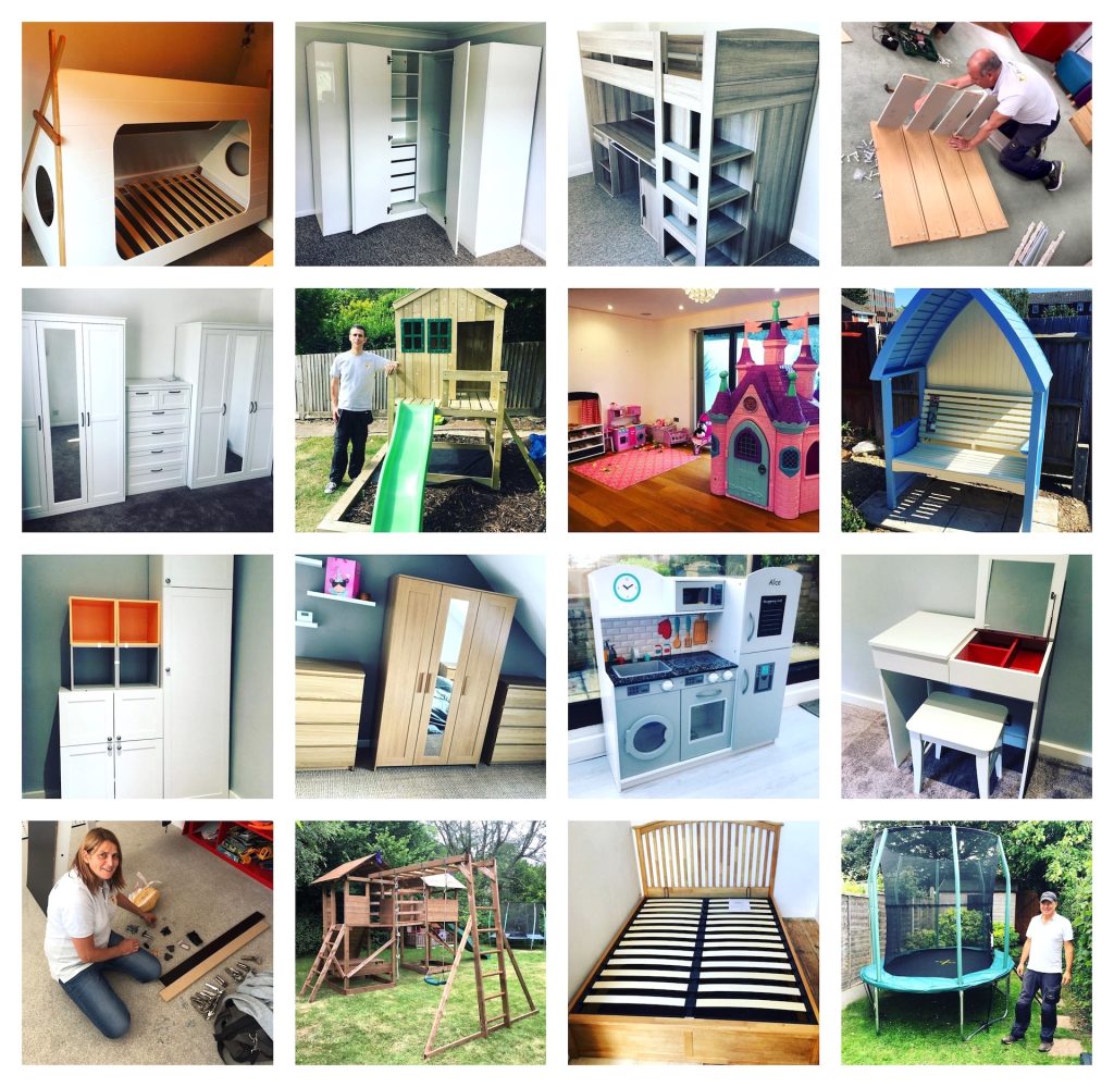 Flat Pack Dan examples of work